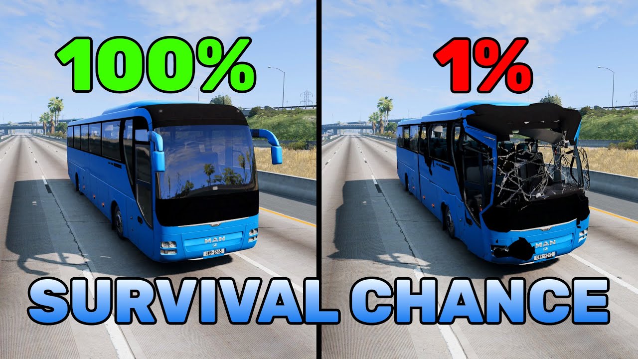 Best Of BeamNG.drive Realistic Crashes #9 | Epic Survival Chance Test