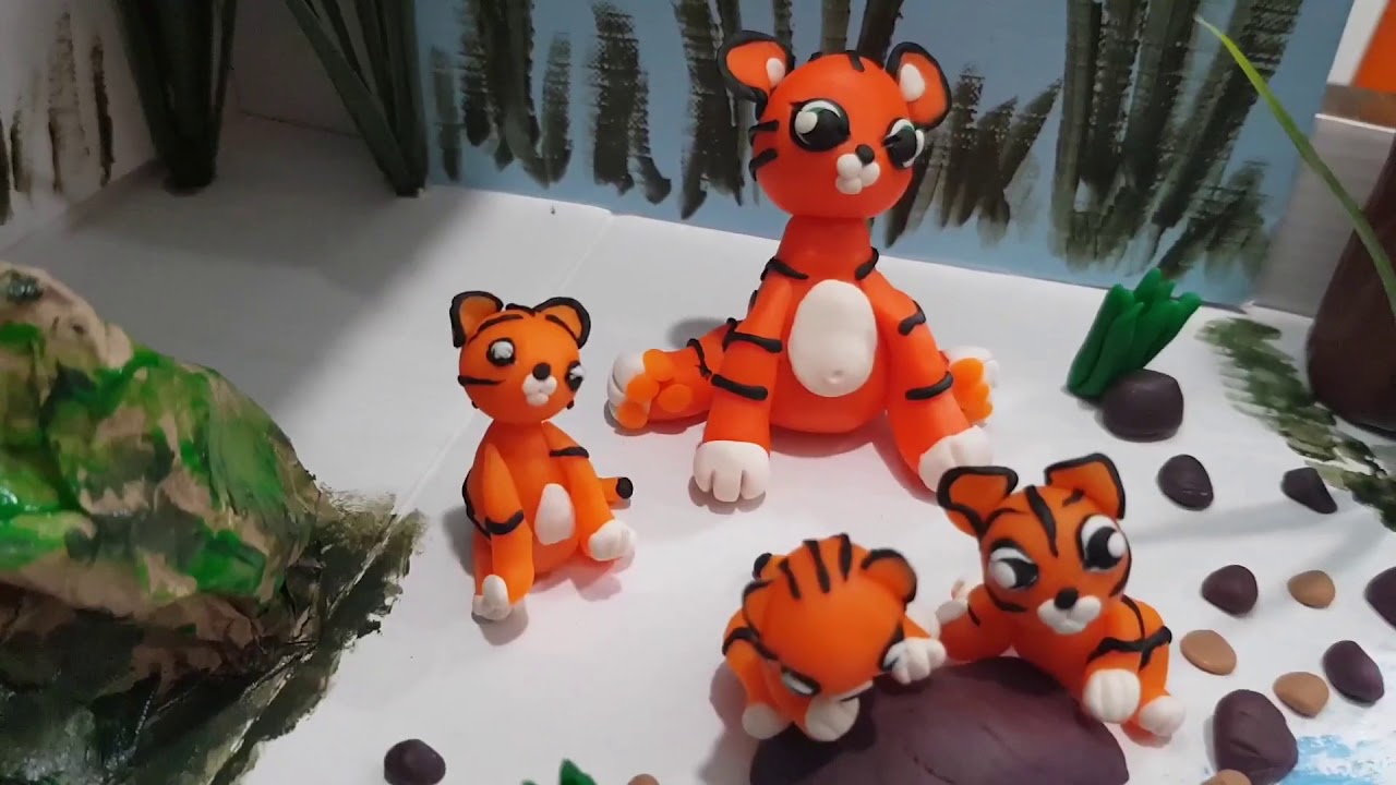Tiger Habitat Diorama by Tu Nguyen YouTube