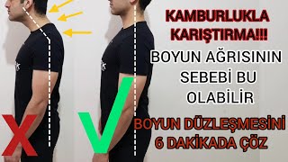 Fizyoterapistten Boyun Düzleşmesi Egzersizleri