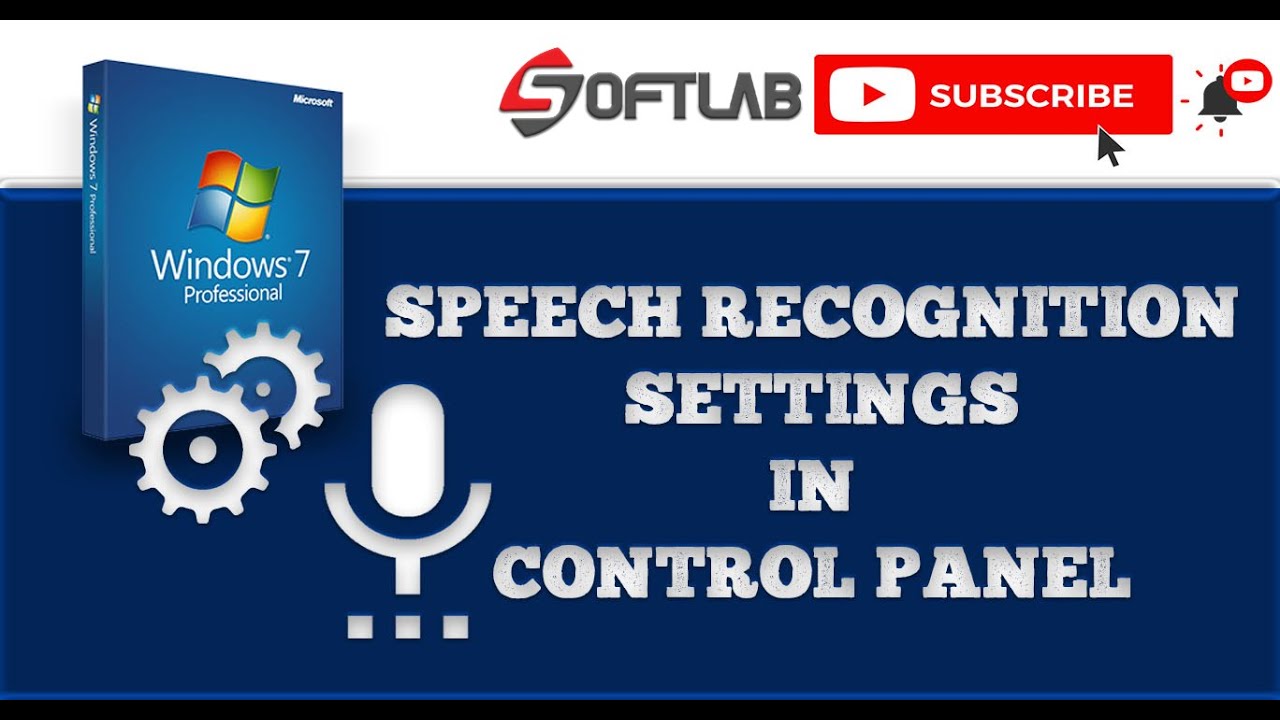 How To Find & Use Speech Recognition Settings In Computer | Laptop | Pc in Window 7