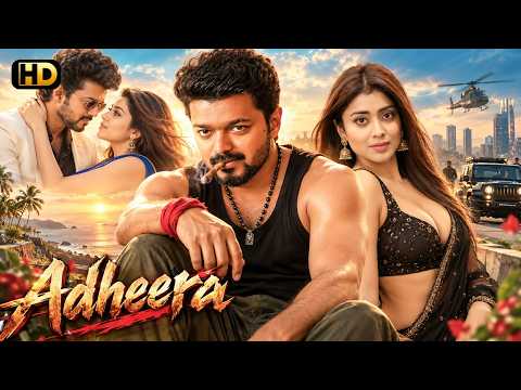 Superstar THALAPTHY VIJAY New Released ADHEERA South Dubbed Hindi Full Movie 4K | Shriya Saran