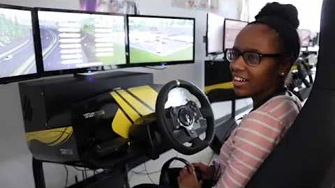 High school uses simulators for driver education