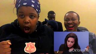 Reaction vlog to Clevver TV "Trying Foods from South Africa! (Cheat Day)"South African Youtuber
