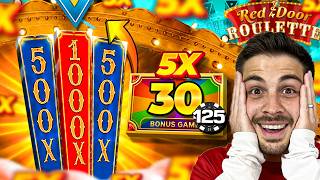RED DOOR ROULETTE 5X TOP SLOT PAYS HUGE!!!