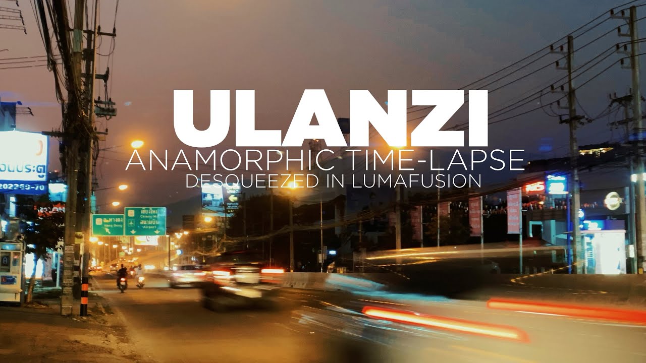Anamorphic Time-Lapse From Skyflow App and Desqueezed in Lumafusion App ...