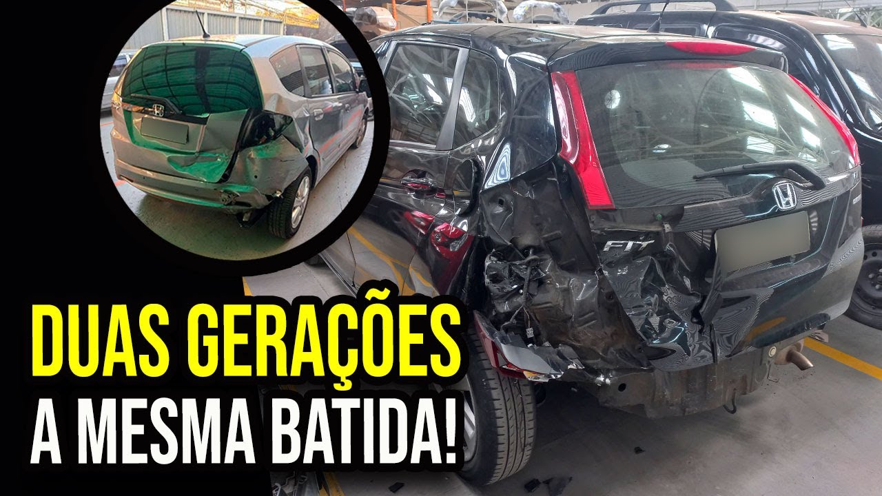 DOIS FITs, UMA BATIDA: qual geração é mais cara reparar? | Tonimek Avalia