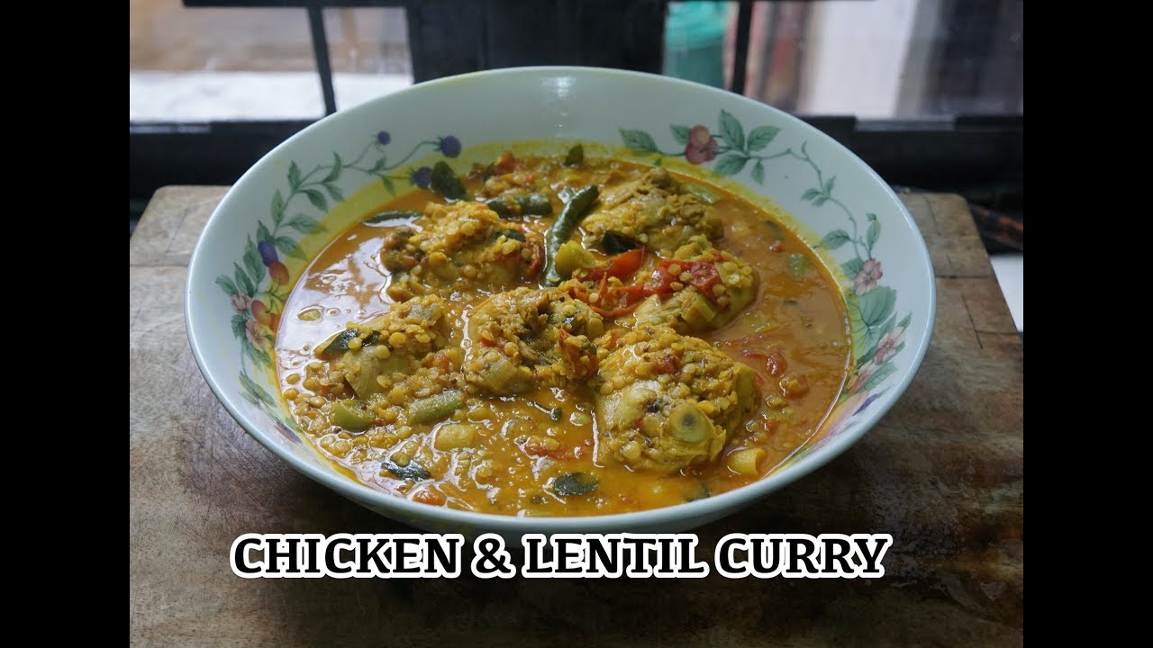Chicken Lentil Curry Recipe - Easy Curry