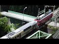 上越線国境をいく215系廃車回送