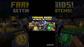 Totem undying farm🤯36/100 days in minecraft #shorts #minecraft #minecraft100day #farm #challenge