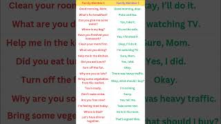Home conversation with Mom ☺️ English speaking practice |   | daily use English sentence |