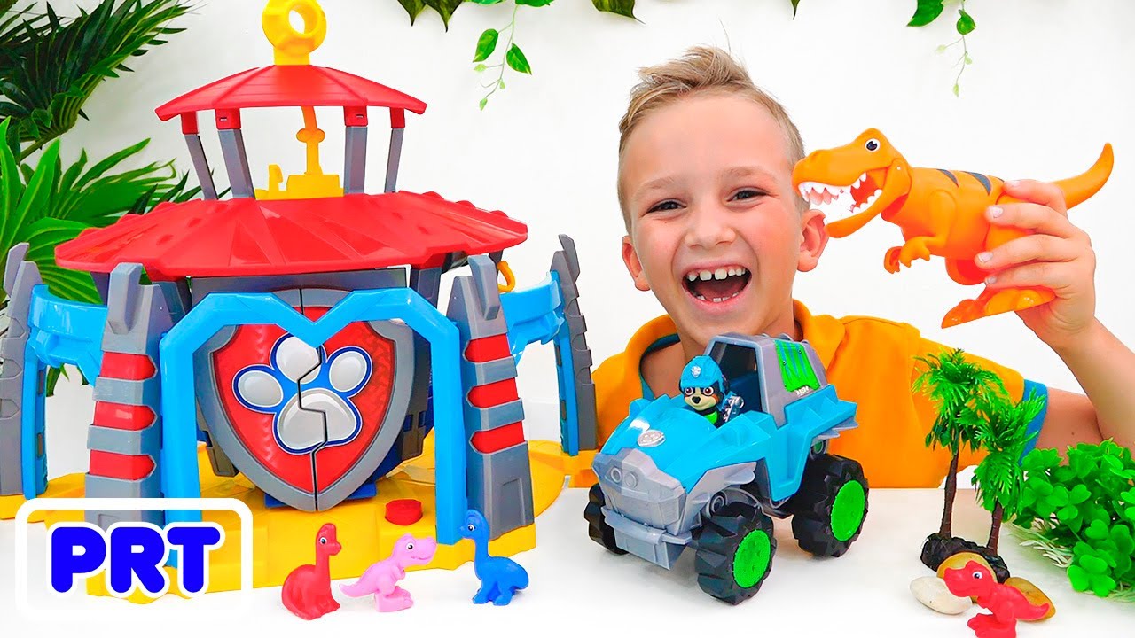 Динопатруль и Ники: Спасательная миссия Щенячьего патруля