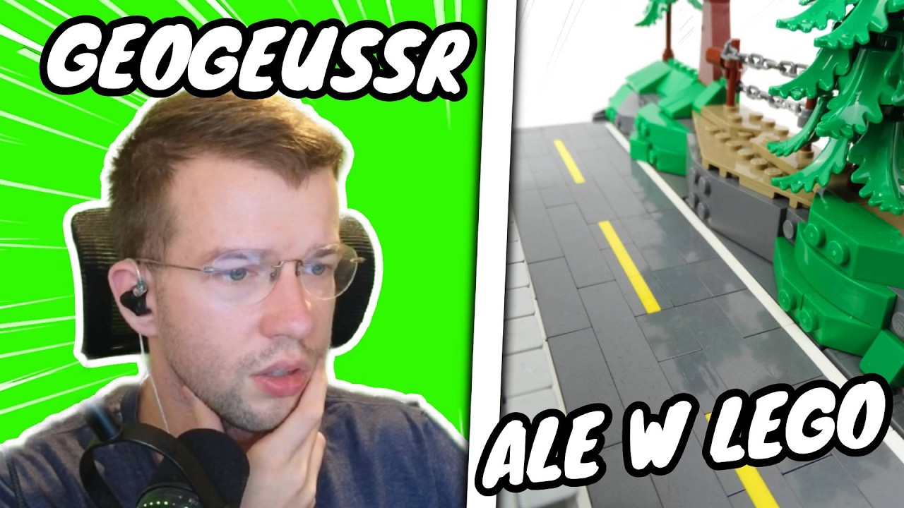 GRAF GRA w GEOGUESSR, ALE WSZYSTKO JEST ZBUDOWANE Z LEGO - feat. @graf