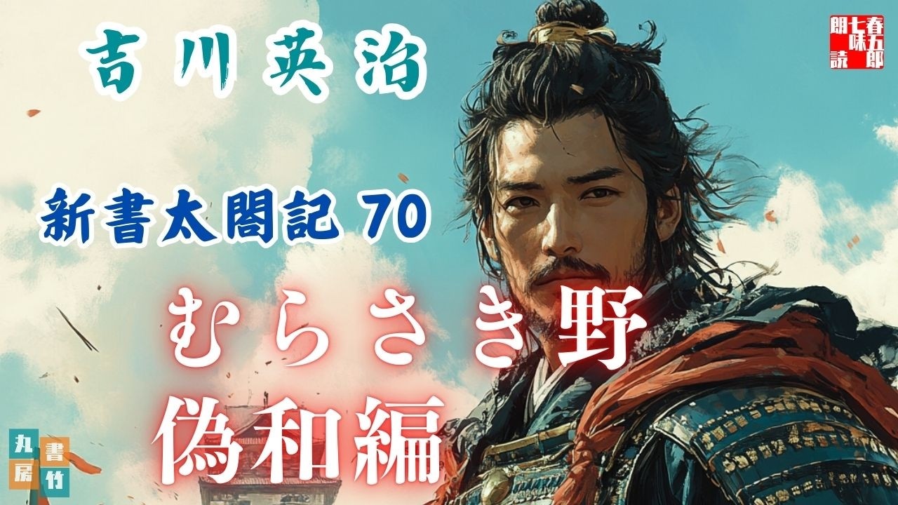 【朗読　新書太閤記】その六十九「むらさき野・偽和編」　　吉川英治のAudioBook　ナレーター七味春五郎　発行元丸竹書房