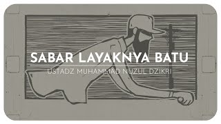 064. SABAR LAYAKNYA BATU (1 menitan)