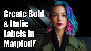 How to Create Bold and Italic Labels in Matplotlib with STIX Font