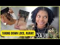 TAKING DOWN LOCS | INSTALLING WITH BRAIDS | DIY MICROLOCS | PART 1/3