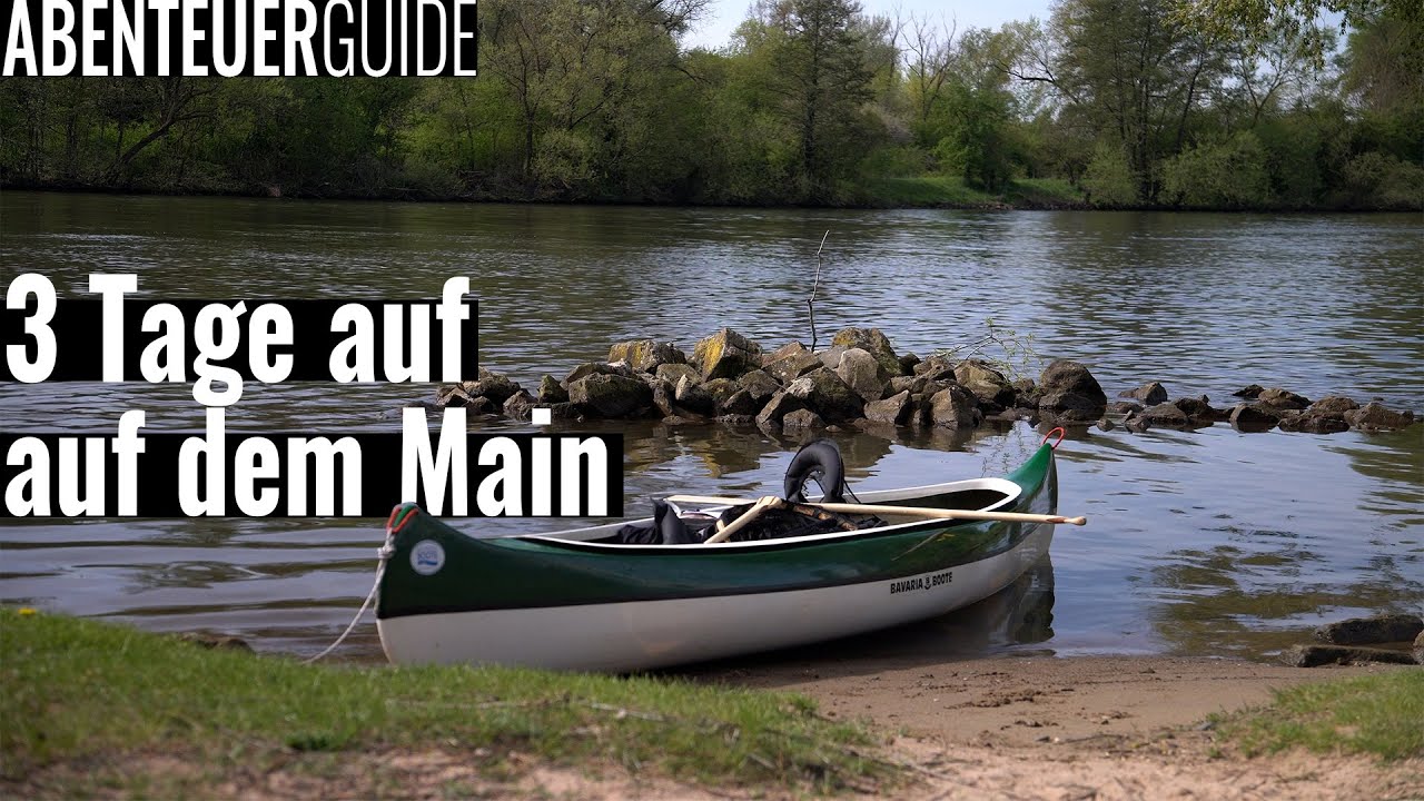 Megaschöne, mehrtägige Kanutour auf dem Main mit Melli