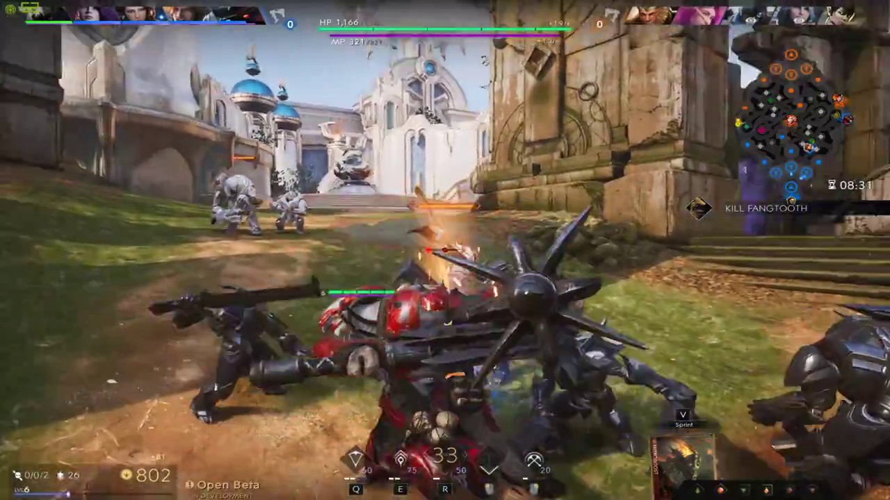 game paragon Update New Paragon | Test Game Moba giống LMHT