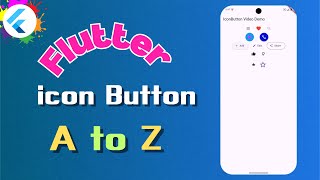 Flutter IconButton কিভাবে কাজ করে? |  Flutter IconButton Widget in Bangla