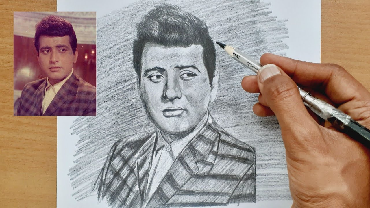 RIP Manoj Kumar Drawing | Last Rites Manoj Kumar