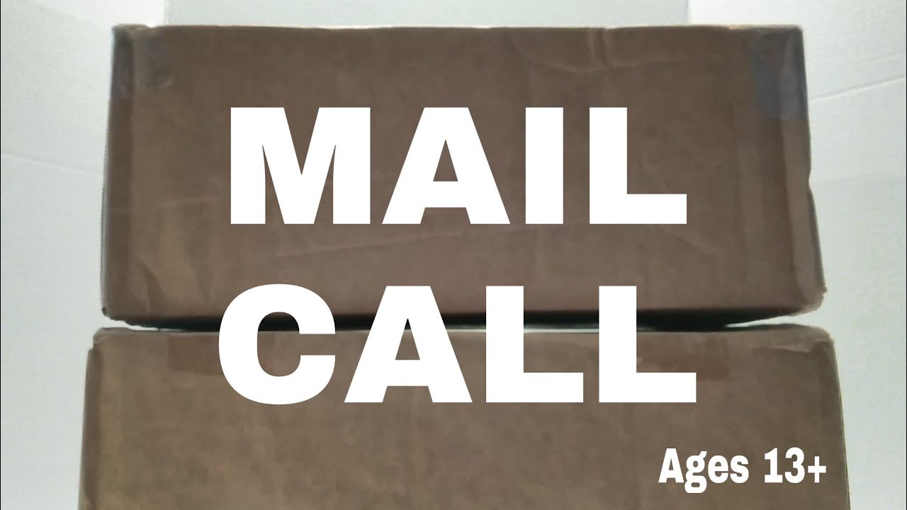 Mail Call from our good friends and fellow Youtubers One Man Toy Show and SaNMan PR Vlog