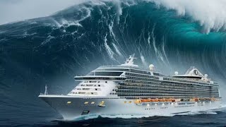 MEGA TSUNAMI vs Super Giant Maersk Neptune Container Ship | Realistic Ocean Disaster Simulation