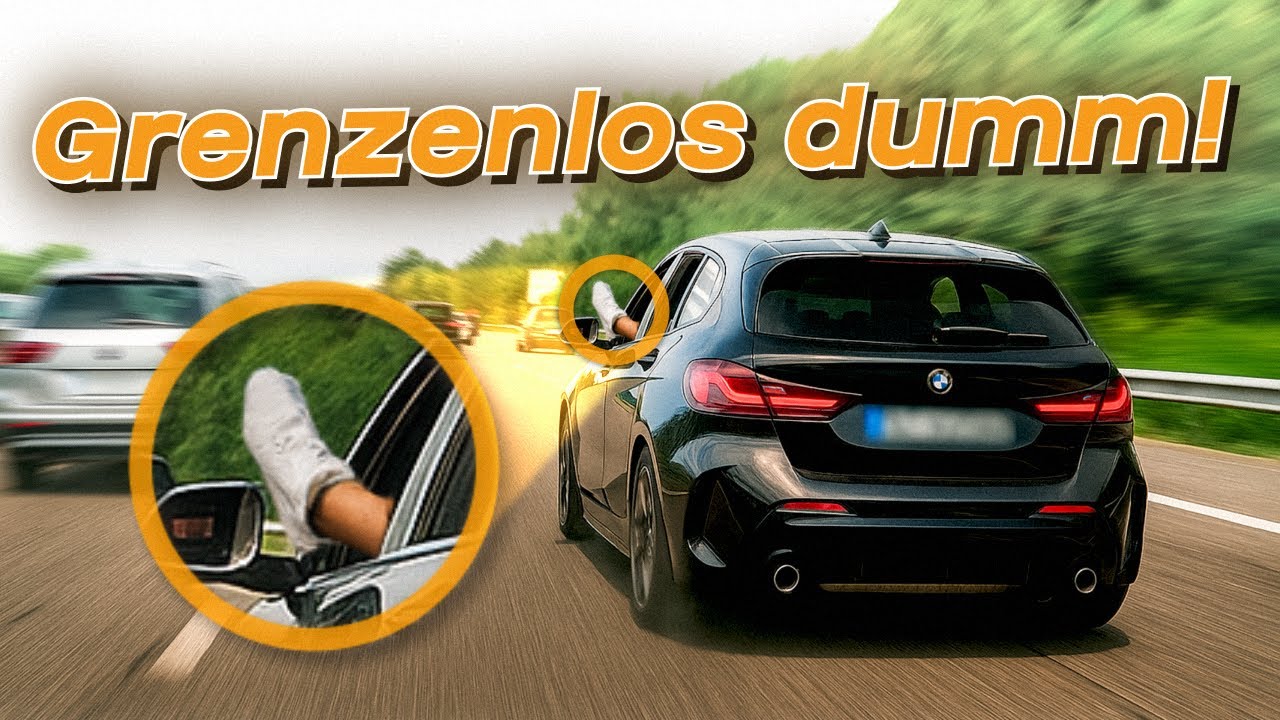 Auffahrunfall, Flasche an Auto öffnen und Wenden auf 4-spuriger Straße | #GERMAN #DASHCAM | #308