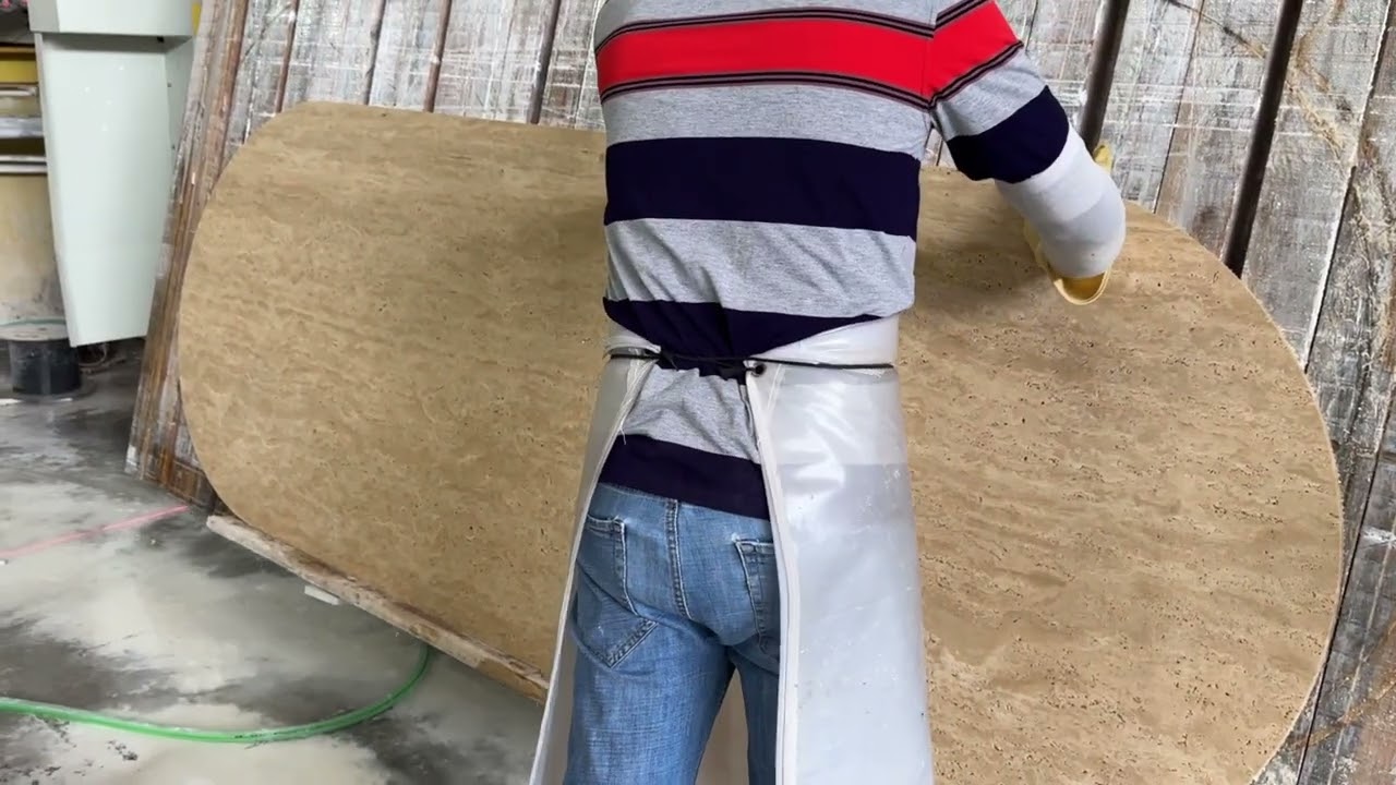 How Your Travertine Dining Table is Made