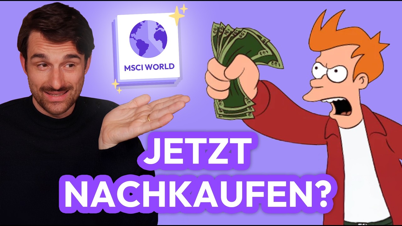 Jetzt MSCI World nachkaufen? Dividenden in schlechten Börsenzeiten?