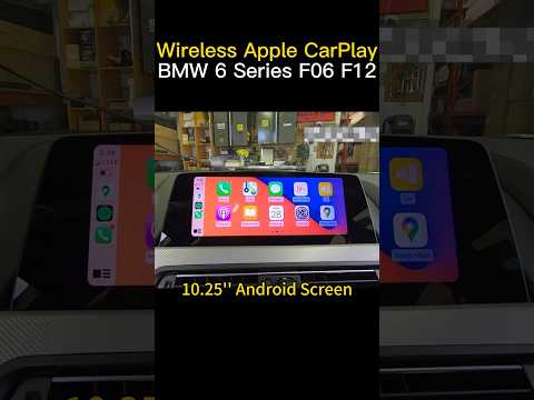 BMW 6er F06 F12 Apple CarPlay 10.25” Android GPS Screen