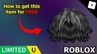 FREE UGC LIMITED - HOW TO GET UGC Black Messy Hair in Medal Hub screenshot 2