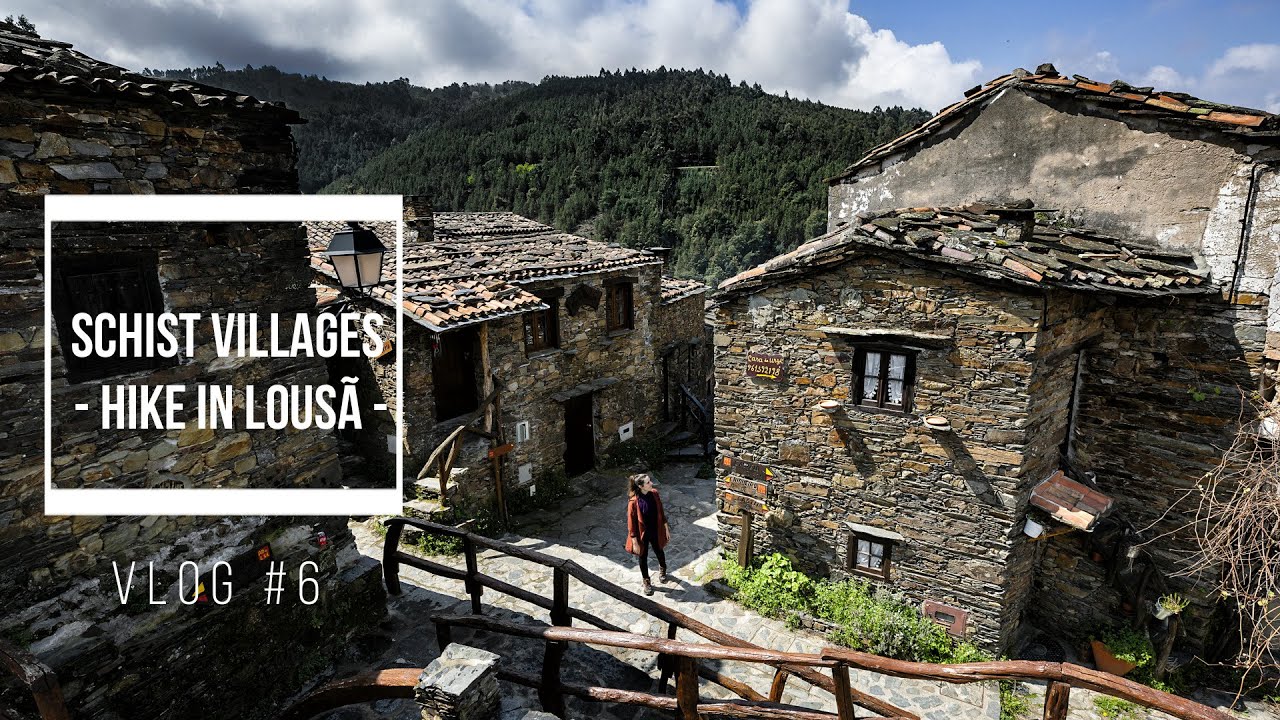 SCHIST VILLAGES OF LOUSÃ, PORTUGAL: TALASNAL HIKE W/ MY SISTER | VLOG #6 | BEST OF PORTUGAL (4K)