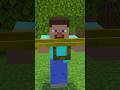 スティーブはマイクラの金の盾を使いこなすことができるのか?#shorts