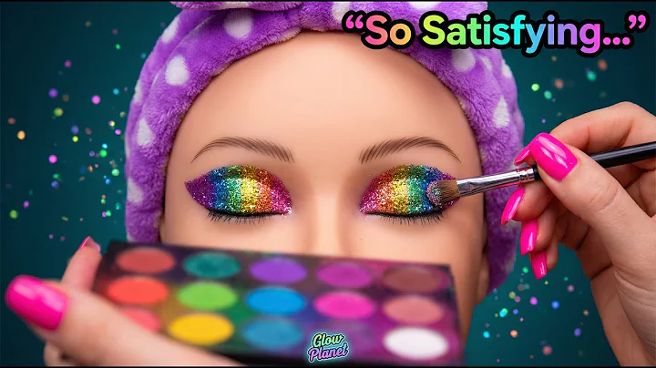 ASMR Satisfying Unboxing & Review Mannequin Makeup Skincare | No Talk