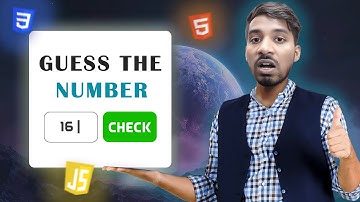 Build a Number Guessing Game Using JavaScript | Fun Beginner Project Step-by-Step