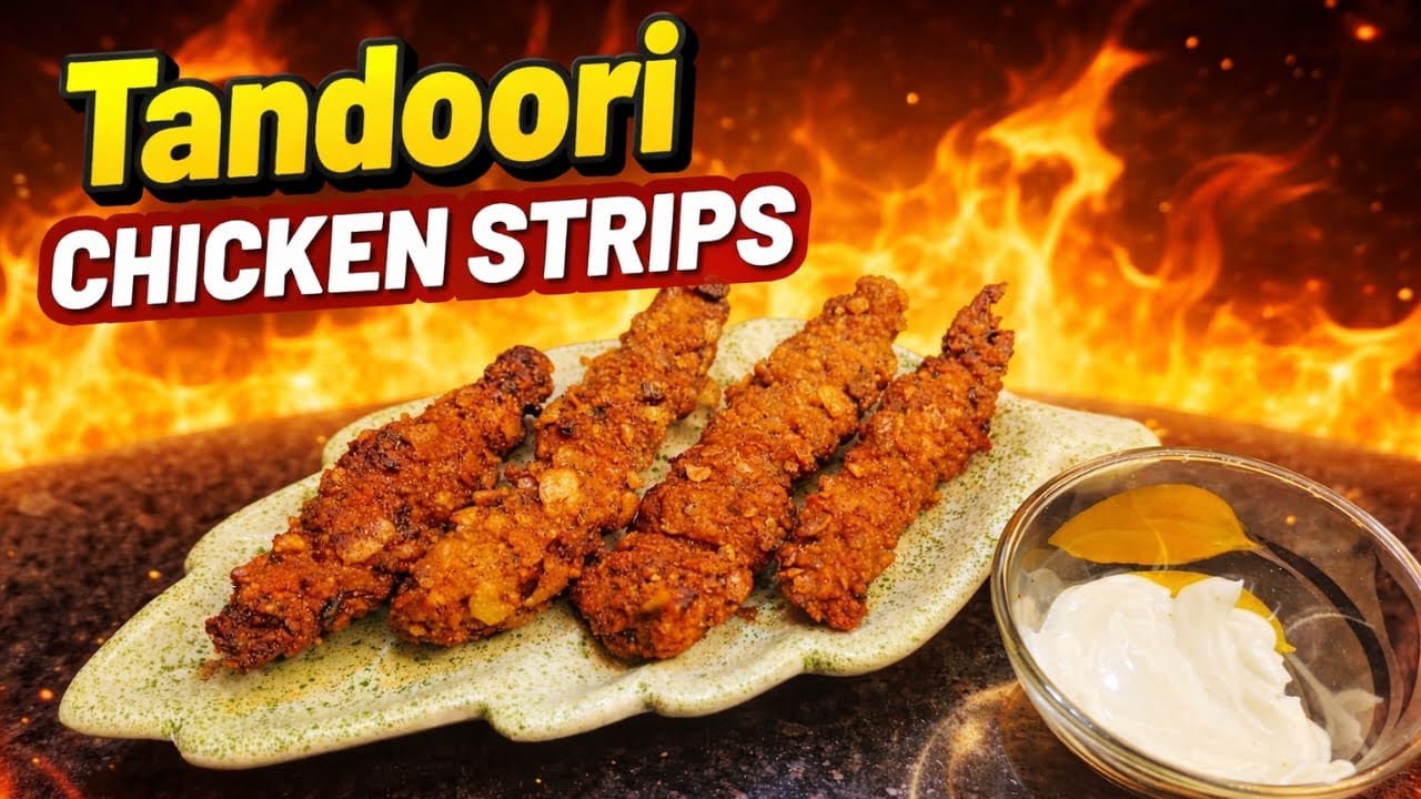 Tandoori chicken strips recipe 