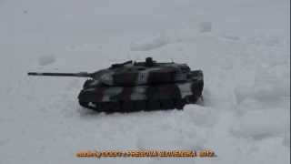 Tamiya Gun Barrel Stabilizer Unit 53762 Winter Nato Camouflage Camo German Battle Tank Leopard 2A6