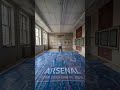 Arsenal Premier League Champions 2025/2026 Trophy Epoxy Floor Transformation