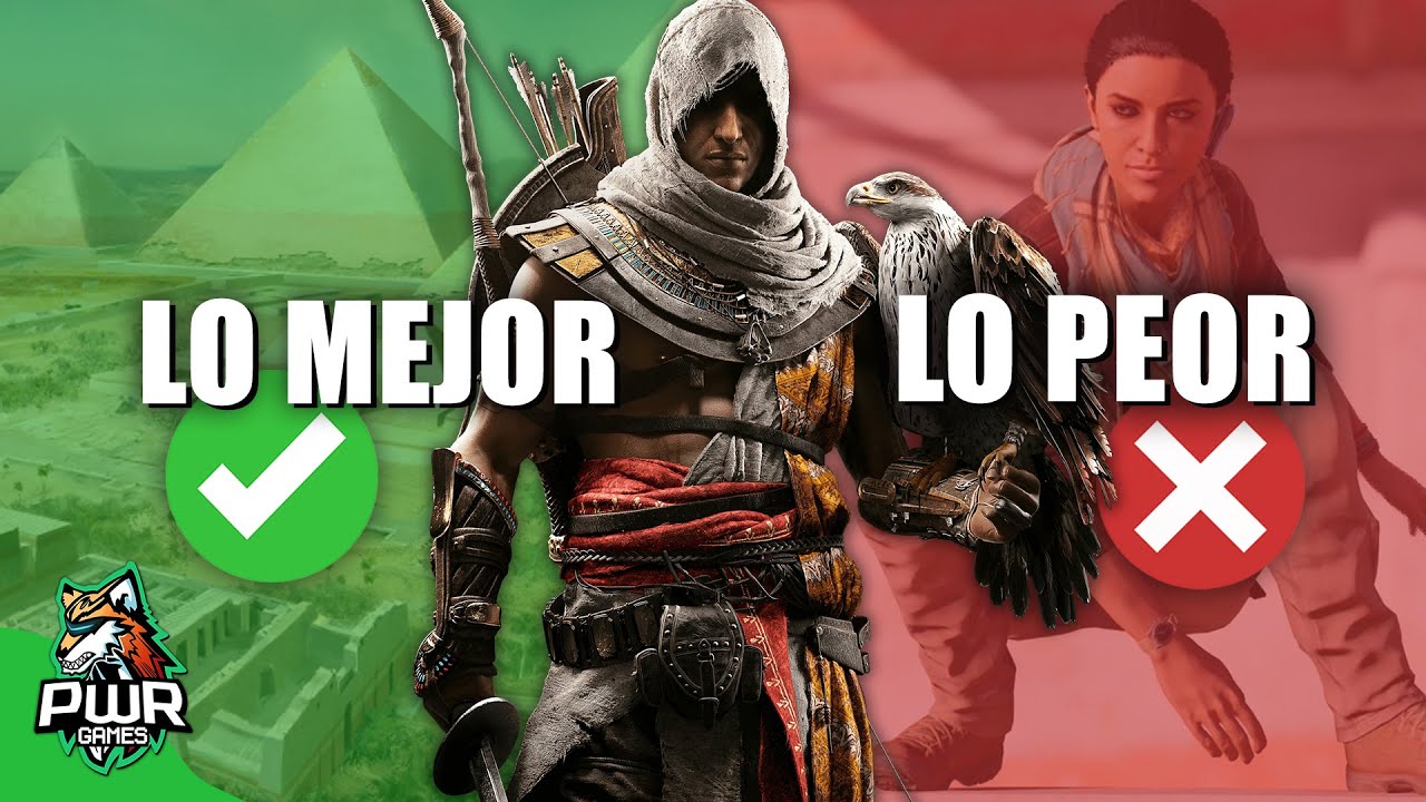 LO MEJOR Y LO PEOR DE ASSASSIN'S CREED ORIGINS - YouTube