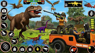 Animal Games : Dino Hunter Gun Shooting game | 🦖🔥 Extreme Dinosaur Kill Challenge! screenshot 5
