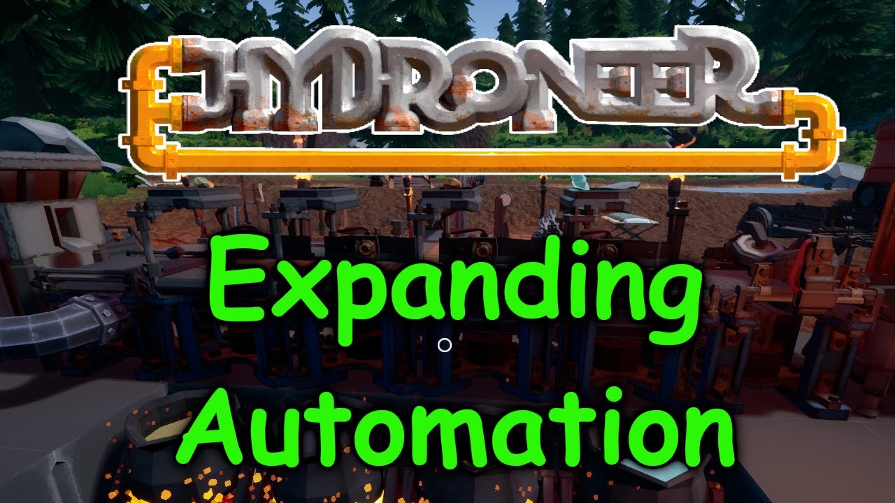 Hydroneer 2.0 Let's Play Ep.3 Expanding Automation, Crafting Tier 1