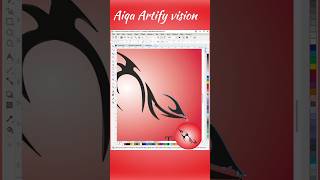 CorelDraw design tattoo #design #coreldraw #logo #tattoo artist #designer @Aiqa___Artify.Vision