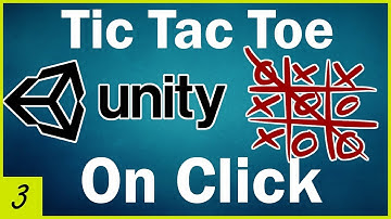 Unity Tutorial for Beginners: Tic Tac Toe - On Click Part 1 (Lesson 3)