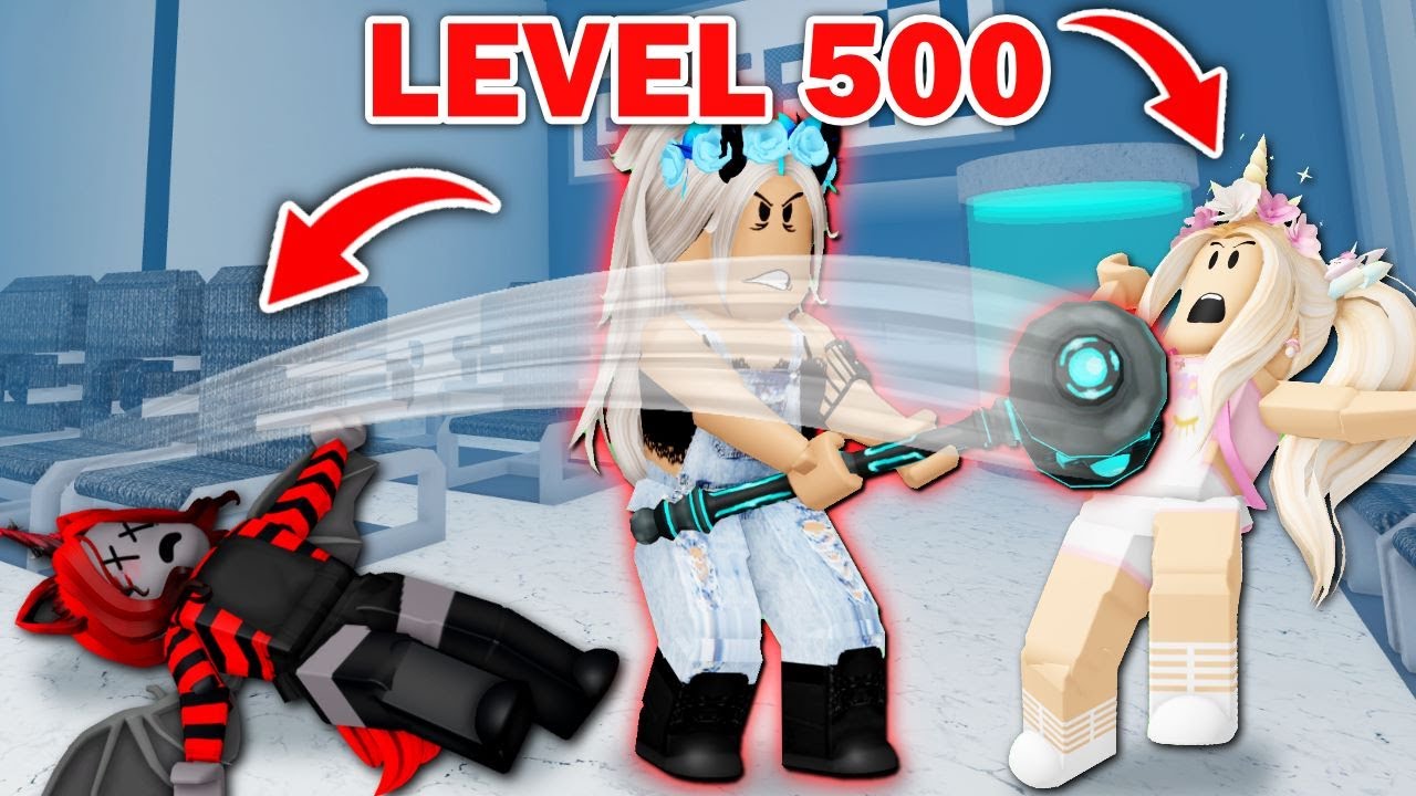 LEVEL 500 BEAST Hits 2 PEOPLE In 1 HIT In Flee The Facility! (Roblox)