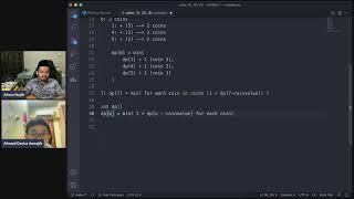 Dzuizz continues learning Dynamic Programming with C++