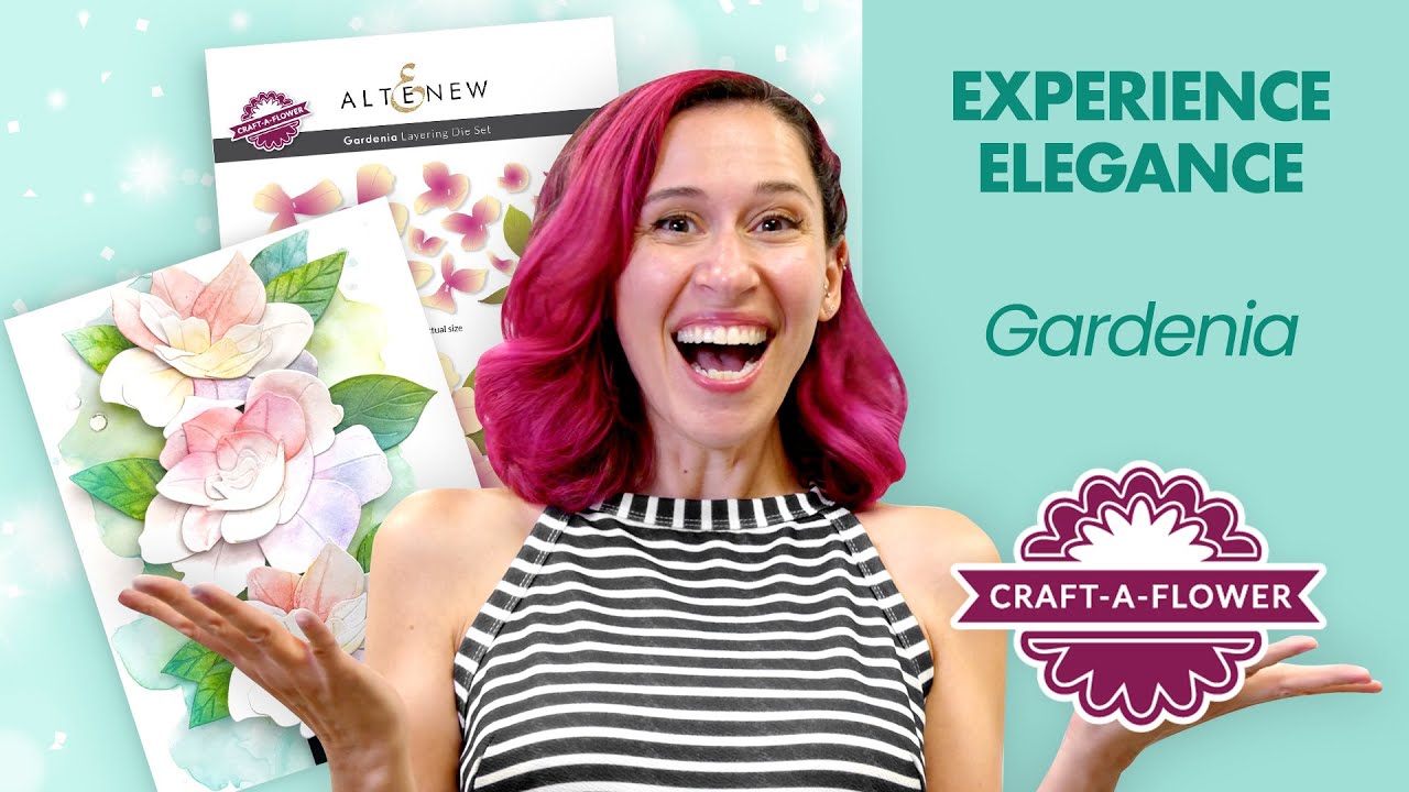 Craft-A-Flower: Gardenia Layering Die Set
