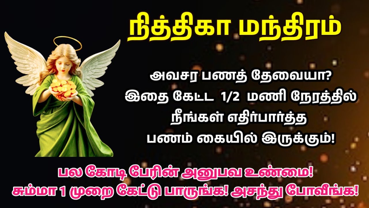 அவசர பணத்தேவை இருந்தால் இதை கேளுங்க! 1/2 மணி நேரத்தில் பணம் கிடைக்கும்!|nitika|angel|money angel 
