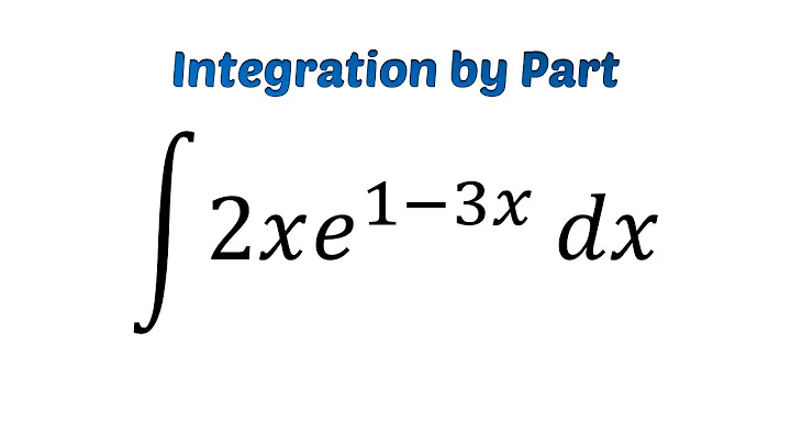 Integration by Part Example 6
