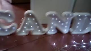 Letras Corporeas De Polyfan Con Led