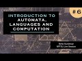 Introduction to Automata, Languages, Computation Week 6-homomorphism, Pumping Lemma, Arden's theorem